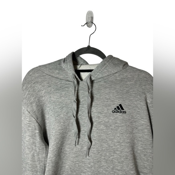 Adidas Golf Gray Fleece Pullover Hoodie - Size S - Picture 4 of 7
